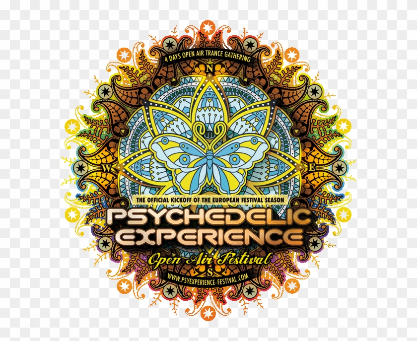 Line Up Psychedelic Experience Clipart #1555303