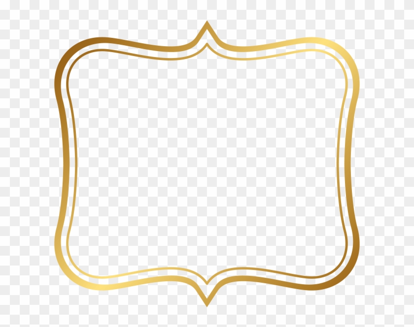 Golden Frame Clipart #1555526