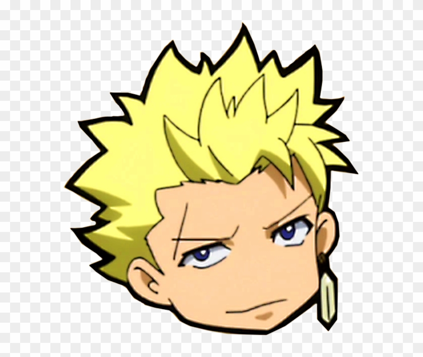 Chibi Head Png - Natsu Dragneel Clipart