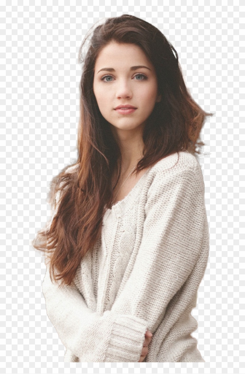 A Bunch Of Pngs For People In Need { - Emily Rudd Long Hair Clipart #1556028