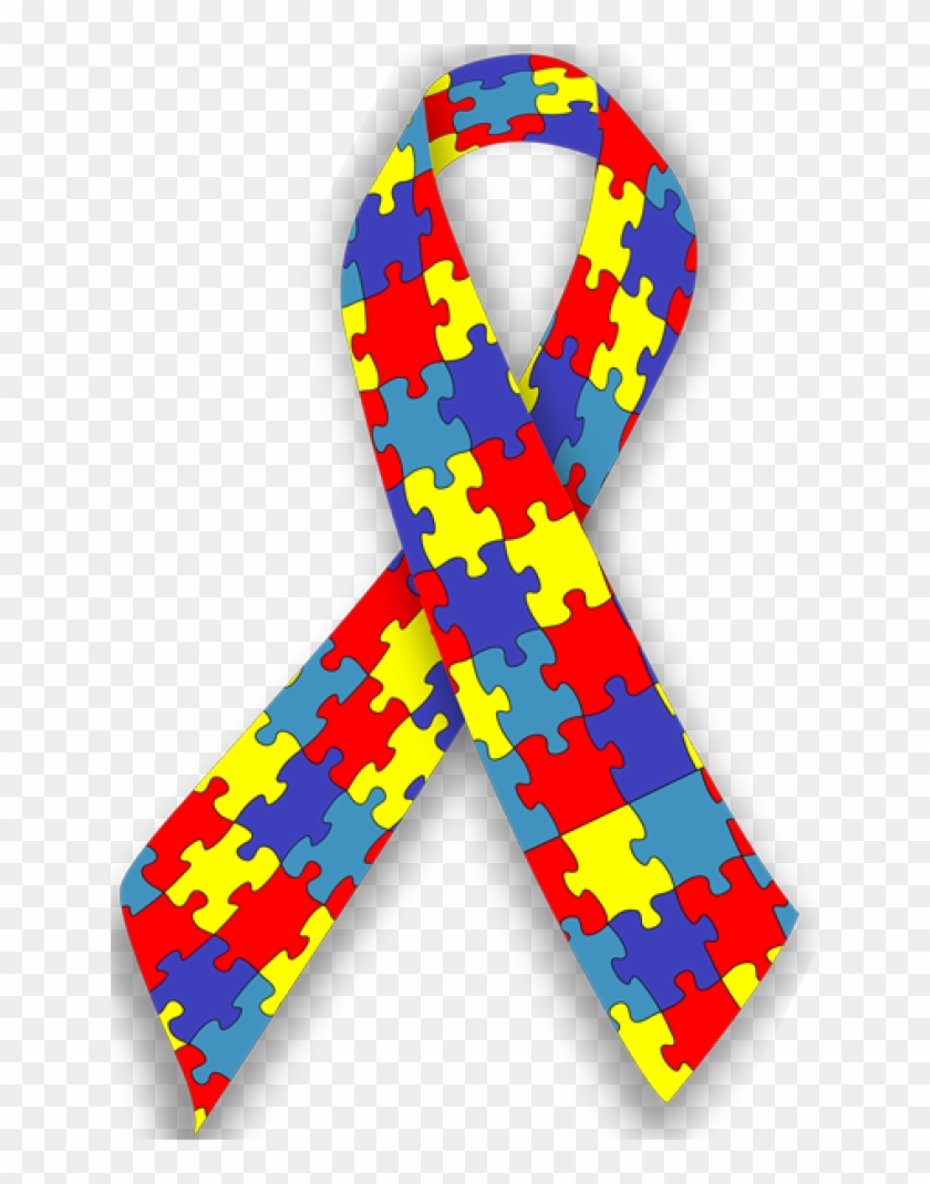 Empowering High-functioning Adults On The Autism Spectrum - Autism Awareness Day Ribbon Clipart #1556056