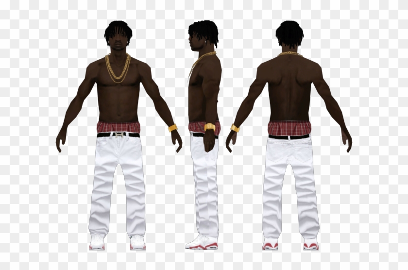 Chief Keef By Compton - Gta Sa Compton Skin Clipart