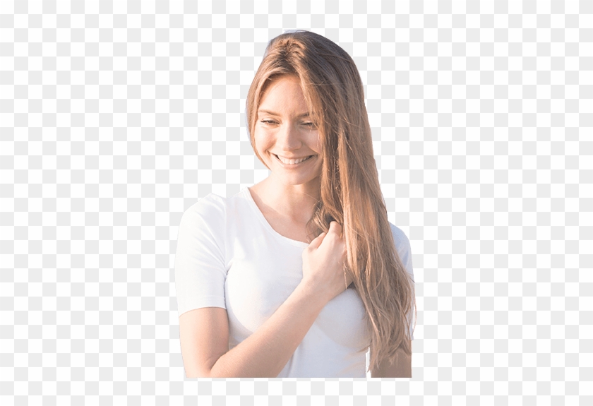 Hair Regrowth Suppliments - Girl Clipart