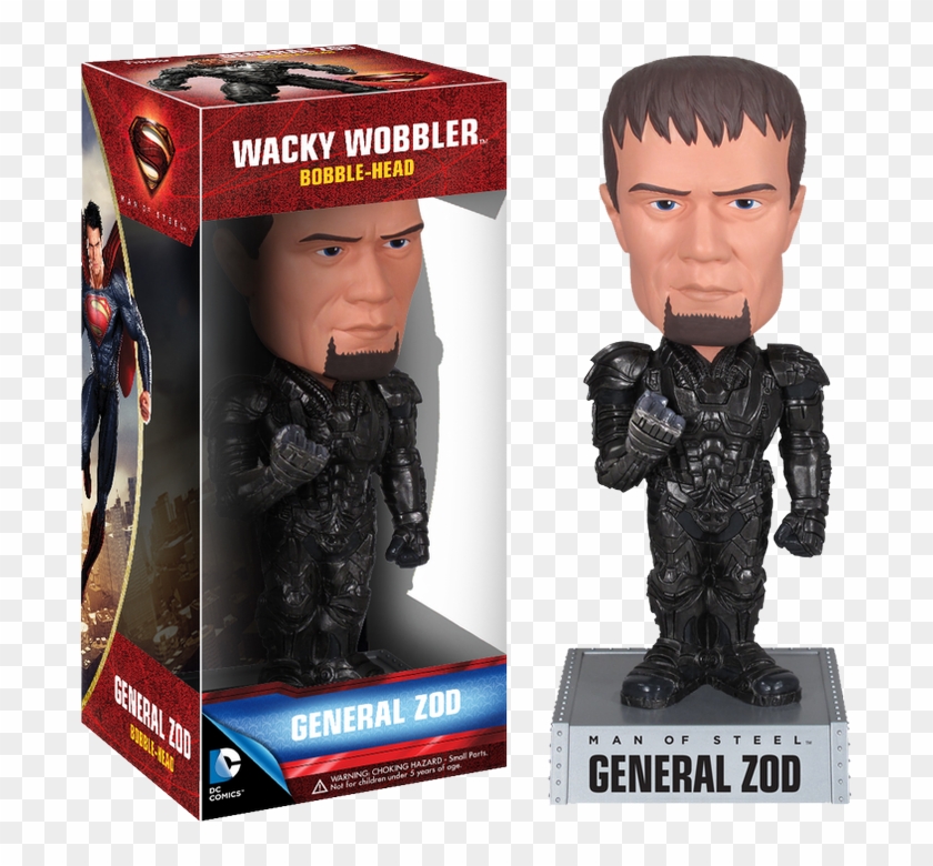 Buy Superman Man Of Steel Wacky Wobbler General Zod - Man Of Steel Funko Clipart #1556842