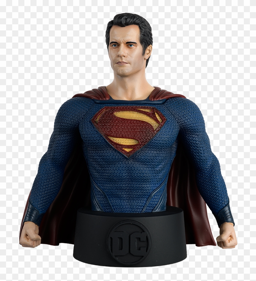Superman Man Of Steel - Eaglemoss Superman Bust Clipart