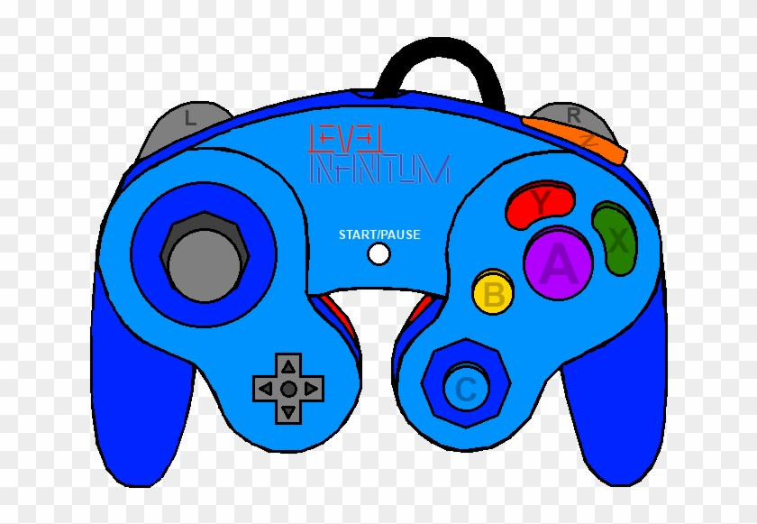 Vector Freeuse Controller Gamecube Frames Illustrations - Gamecube Controller Clipart
