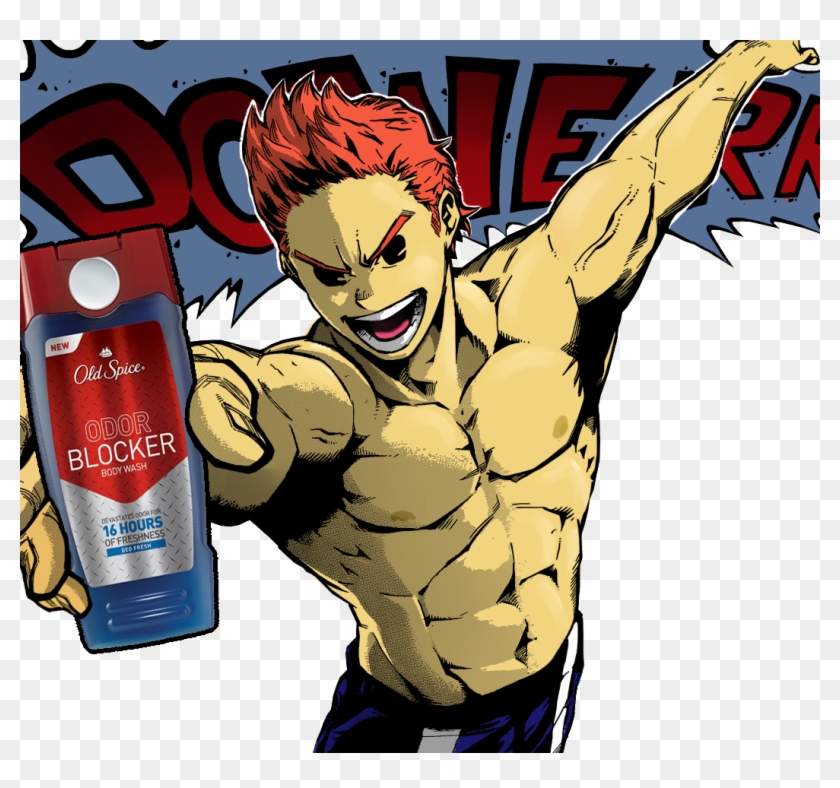 My Hero Academia - Old Spice Odor Blocker Body Clipart