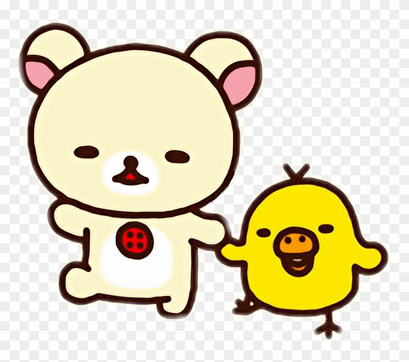 Better Together💕 Korilakkuma Kiiroitori Cute Kawaii - Korilakkuma Wallpaper Rilakkuma Clipart