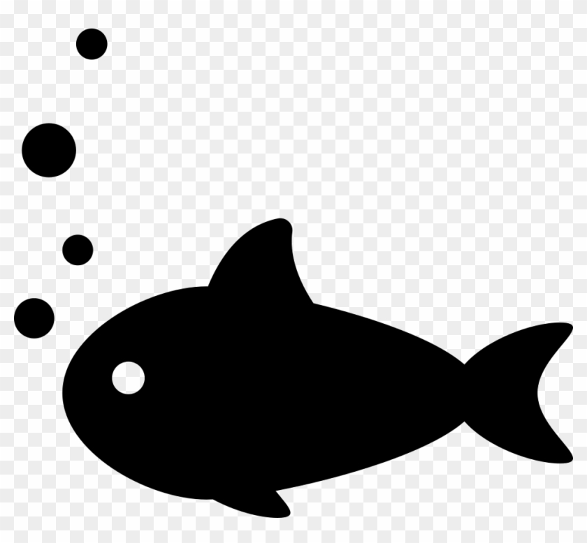 Png File Svg - Fish With Bubbles Icon Clipart #1557618