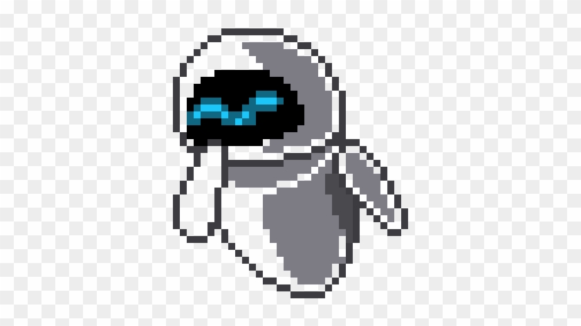 Wall E Eva Eva Wall E Pixel Art Clipart Pikpng