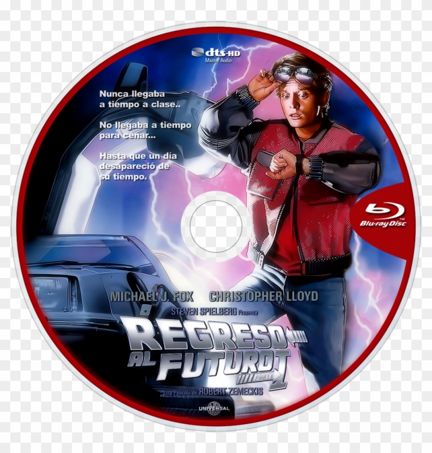 Back To The Future Bluray Disc Image - Back To The Future Blu Ray Disc Clipart
