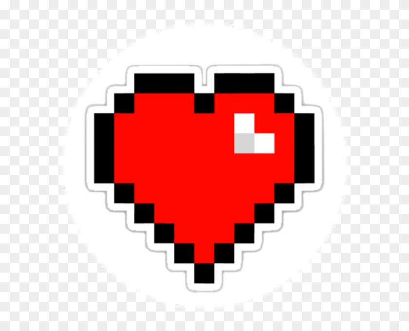 8 Bit Heart Transparent , Png Download - Happy Valentines Day Gamer Clipart