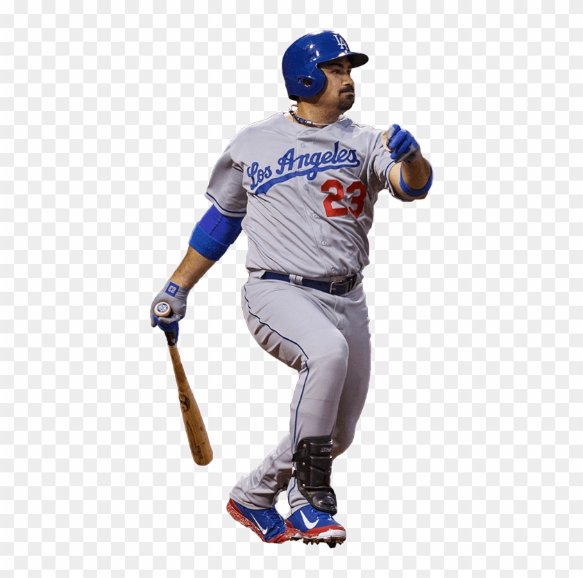 Adrian Gonzalez Bat Model, Adrian Gonzalez Trinity - Adrian Gonzalez Dodgers Png Clipart #1557915