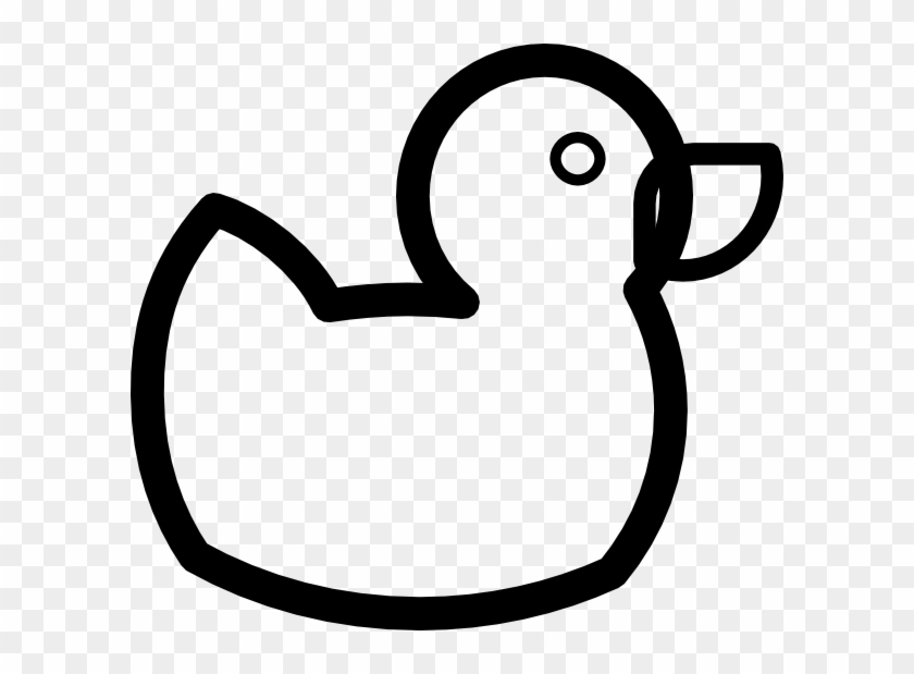 Rubber Duck Clip Art Vector Online Royalty Free Public - Clipart Images Black And White - Png Download
