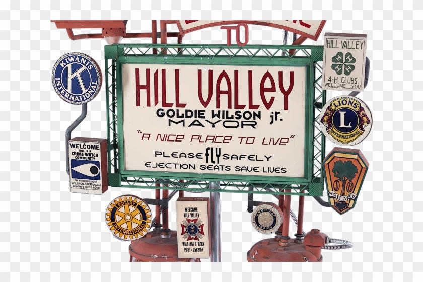 Back To The Future Clipart Future Sign - Back To The Future 2 Sign - Png Download