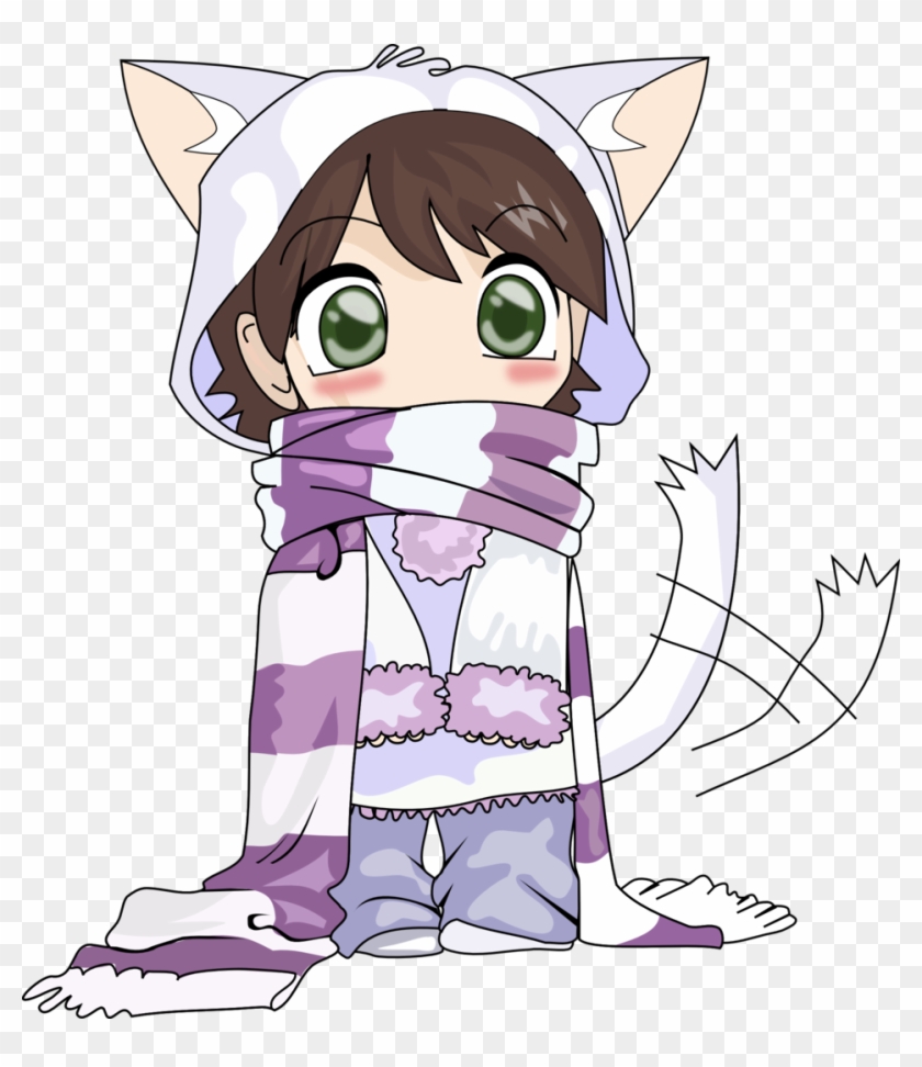 Chibi - Neko - Neko Chibi Clipart #1558150
