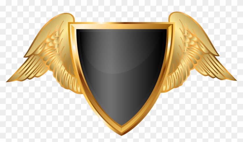 View Full Size - Gold Shield Background Png Clipart
