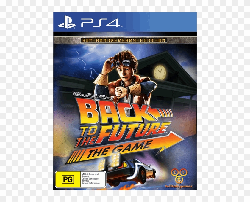 Back To The Future - Back To The Future The Game 30th Anniversary Edition Clipart #1558423