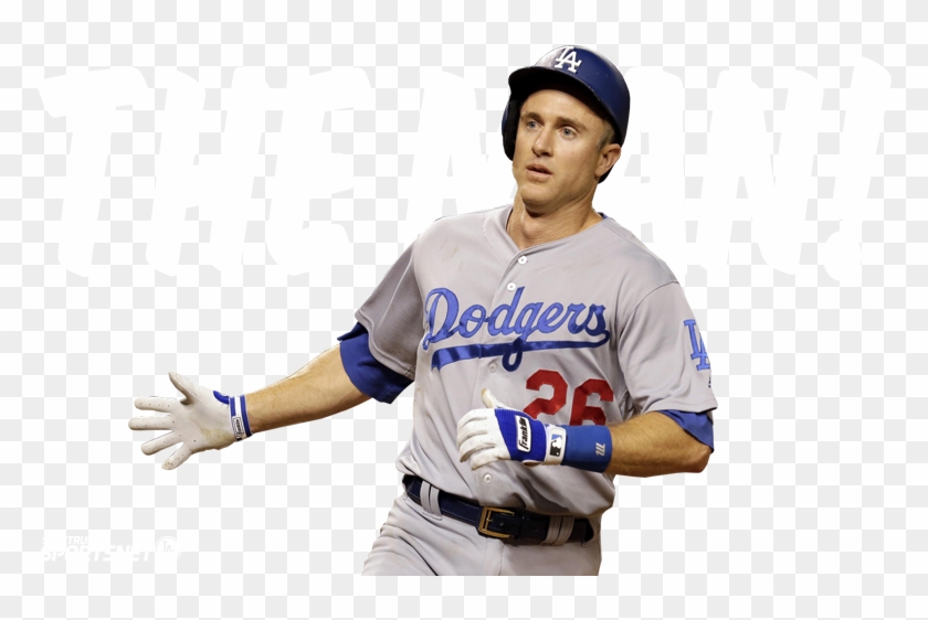 Sportsnet Laverified Account - Chase Utley Dodgers Png Clipart