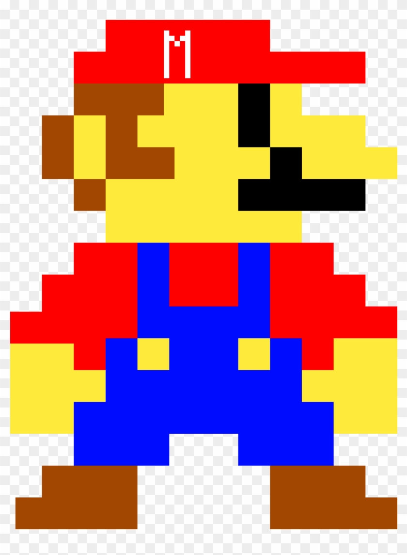Mario 8 Bit - Mario Bros 8 Bits Clipart #1558814