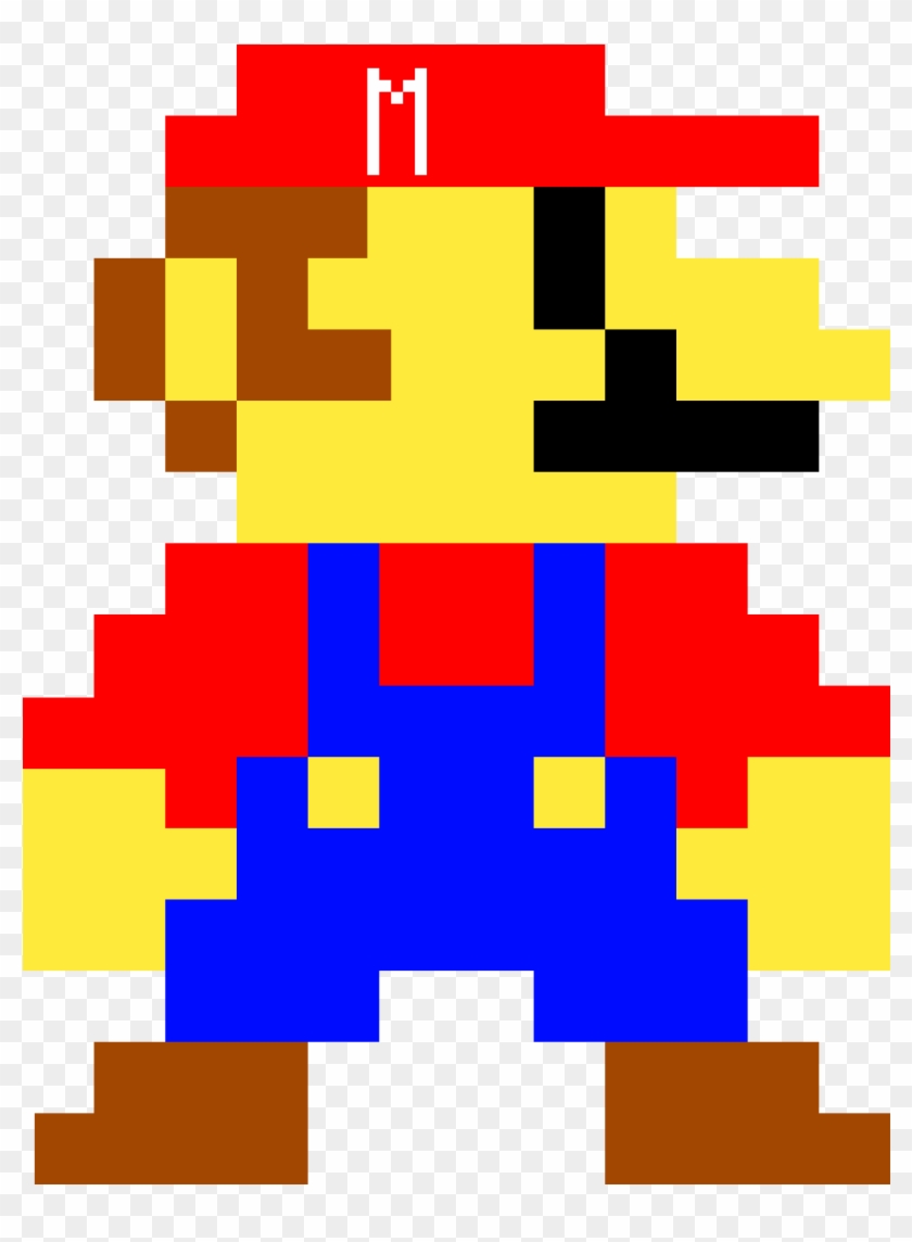Mario 8 Bit - Mario Bros 8 Bits Clipart (#1558814) - PikPng