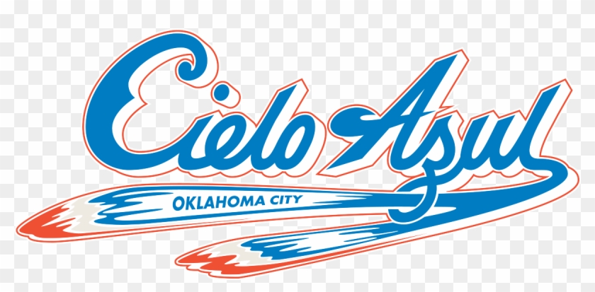 The Okc Dodgers Will Take The Field As Cielo Azul De - Azul Cielo Logo Clipart #1558817