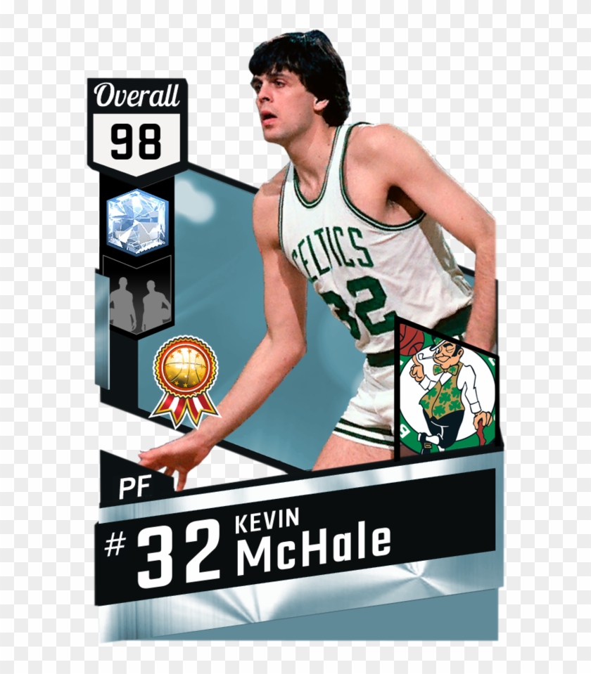 '86 Kevin Mchale Myteam Diamond Card Pro Basketball, - Jimmy Butler 2k17 Rating Clipart