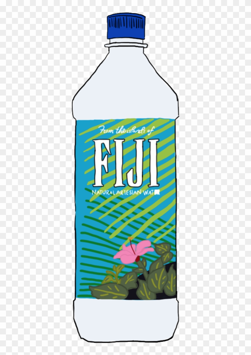 #tumblr #fiji - Fiji Water Bottle Transparent Png Clipart