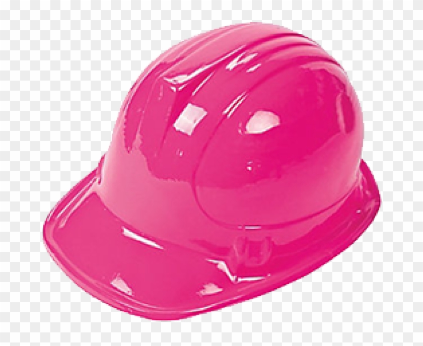 Pink Construction Hats - Pink Construction Helmet Clipart #1559507
