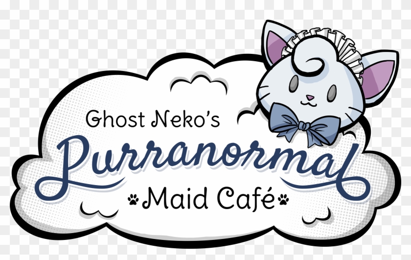 Ghost Neko's Purranormal Maid Café Clipart #1559508