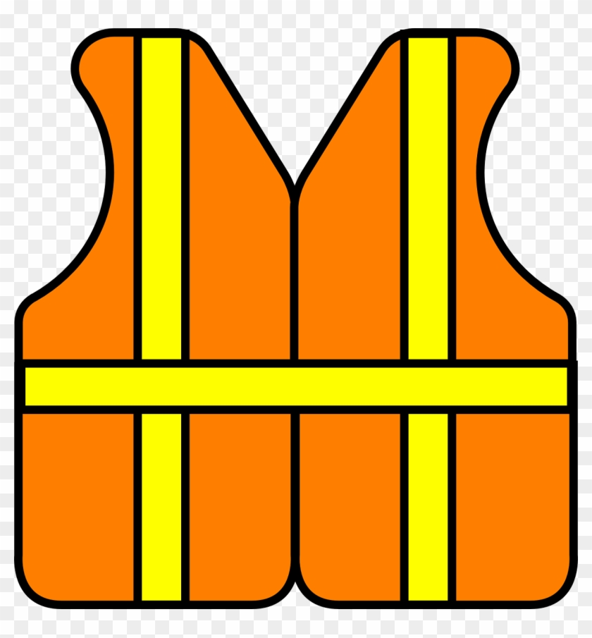 Free Safety Clipart Safety Construction Vest Free Vector - Vest Clip Art - Png Download