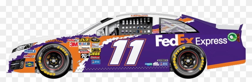 December 14, 2017 - Denny Hamlin 2017 Paint Scheme Clipart #1559653