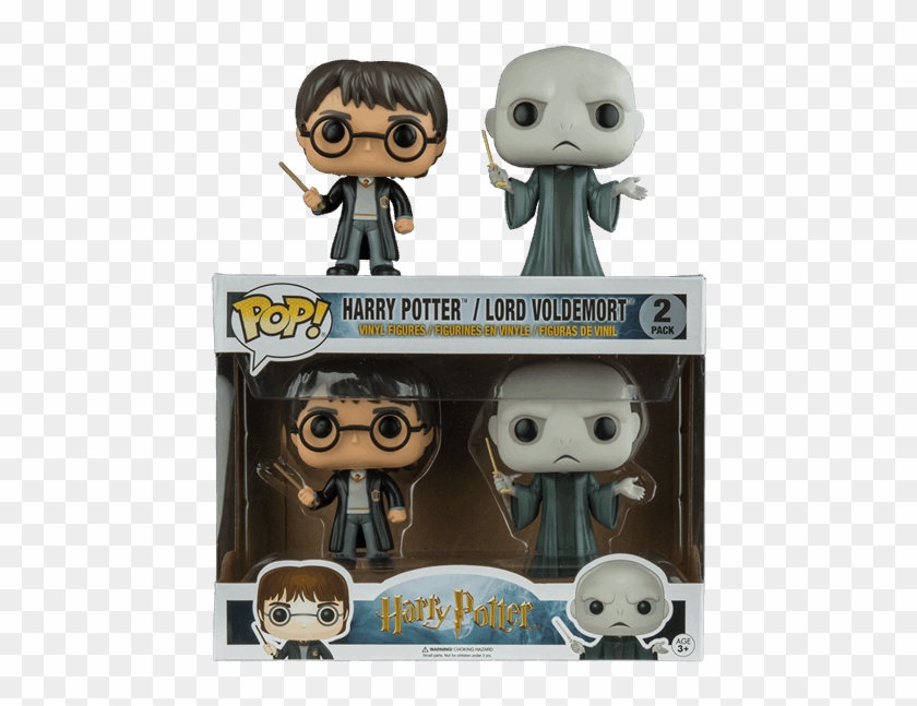 Harry & Voldemort Pop Vinyl Figure 2 Pack - Harry Potter And Voldemort Funko Pop Clipart #1560212