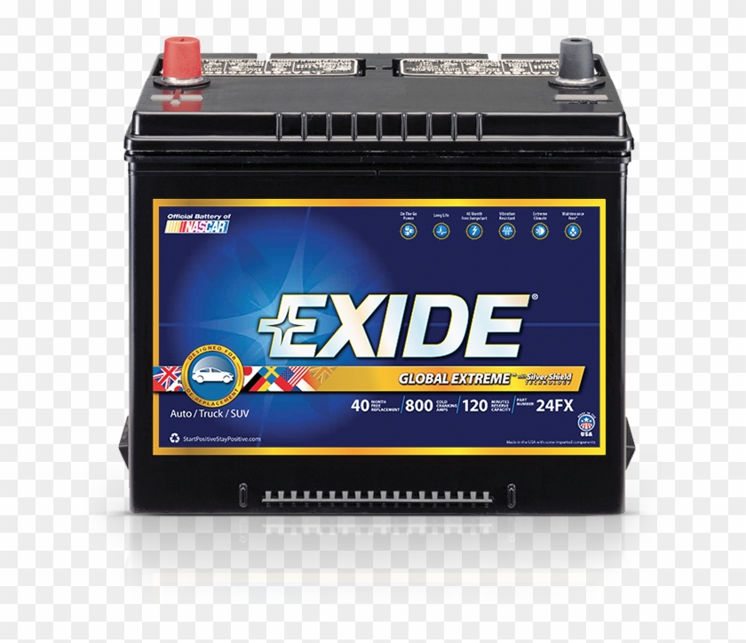 Exide® Global And Nascar® Extreme™ - Exide Extreme 35 Auto Battery Clipart #1560396