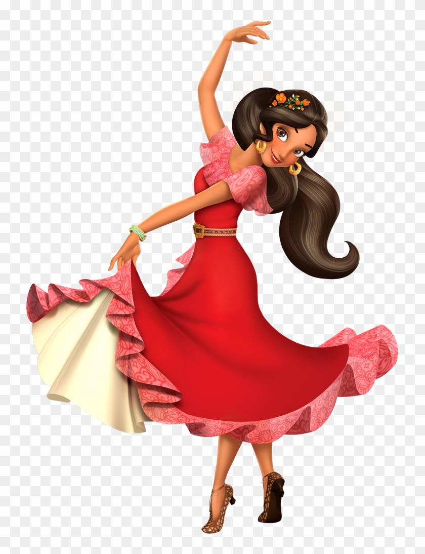 Elena Of Avalor Png - Elena Of Avalor Dancing Clipart