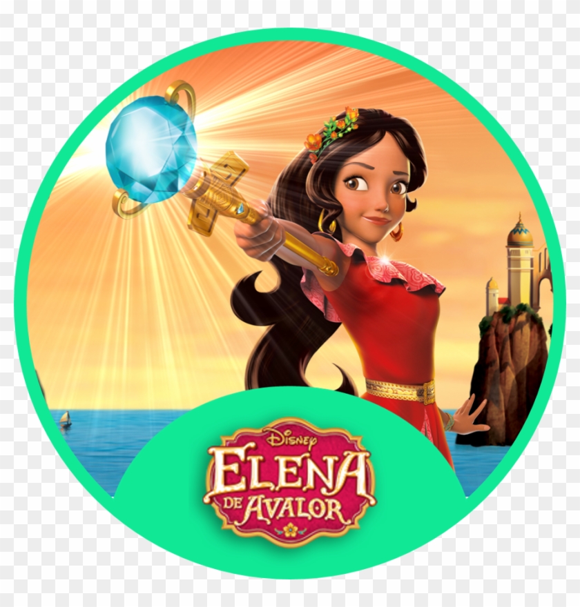 La Princesa Adolescente Elena Ha Salvado Su Reino Mágico, - Backdrop Elena Of Avalor Clipart