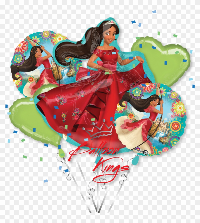 Elena Of Avalor Bouquet - Globos Elena De Avalor Clipart #1560679