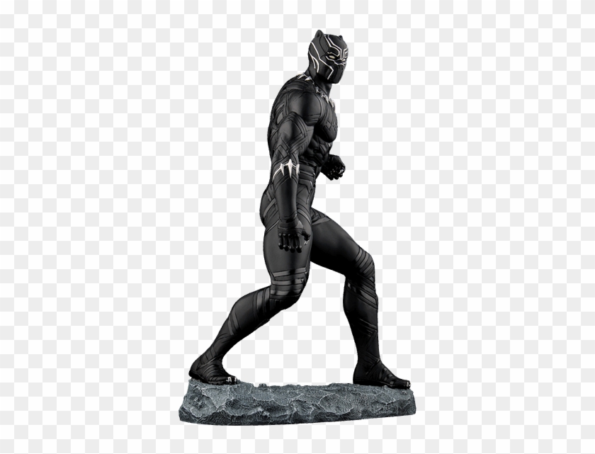 Marvel Captain America Civil War Black Scale - Black Panther 2018 Statue Clipart #1560877