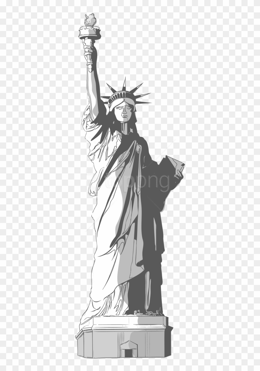 Free Png Download Statue Of Liberty Png Images Background - Statue Of Liberty Clipart No Background Transparent Png #1560909