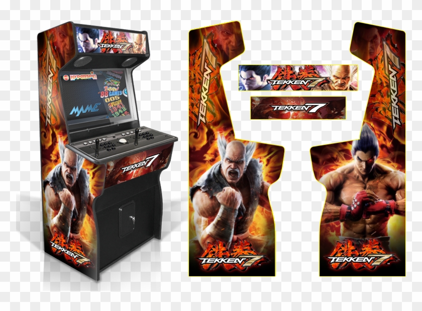 Custom Permanent Full Tekken 7 Inspired Graphics For - Marvel Vs Capcom Arcade Graphics Clipart #1561024