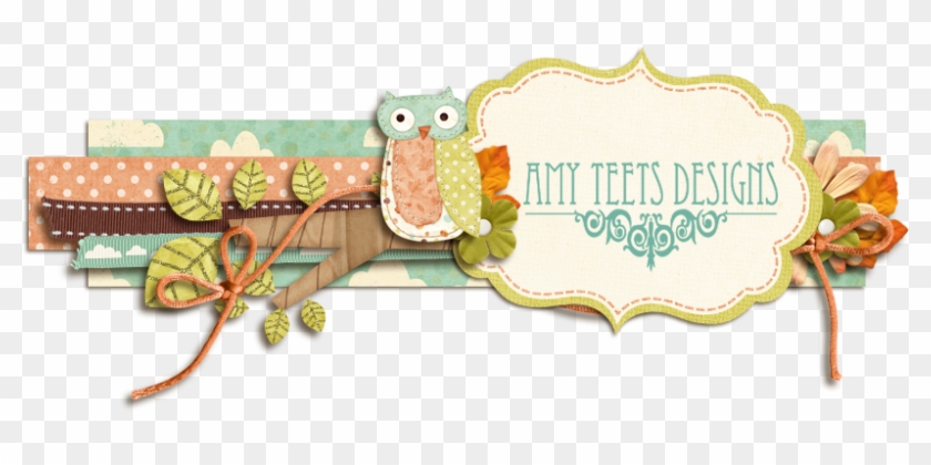 Header - Owl Design Scrapbook Png Clipart (#1561068) - PikPng