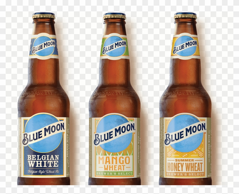 Blue Moon Png - Blue Moon Belgian White Clipart #1561128