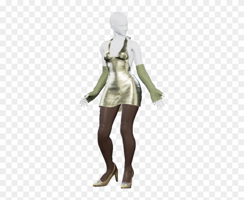 Wonkey - Tekken 7 Halterneck Dress Clipart #1561197