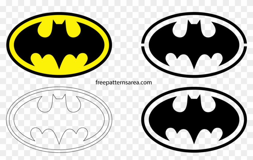 Batman Silhouette Png - Transparent Batman Logo Png Clipart #1561419