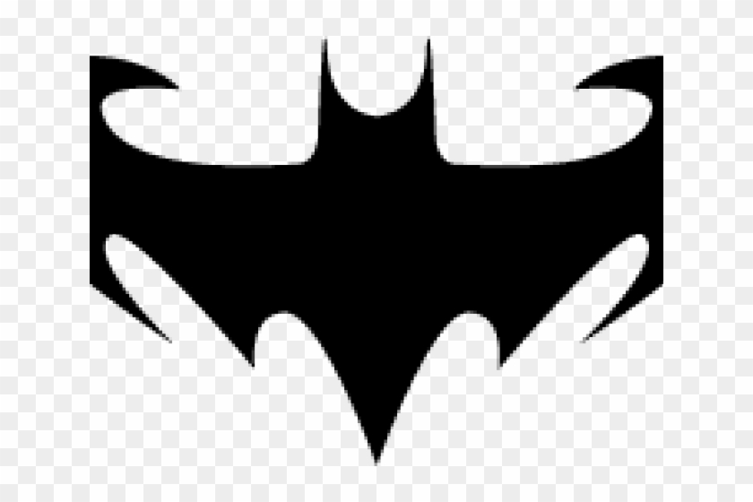 Batman Silhouette Logo - Emblem Clipart