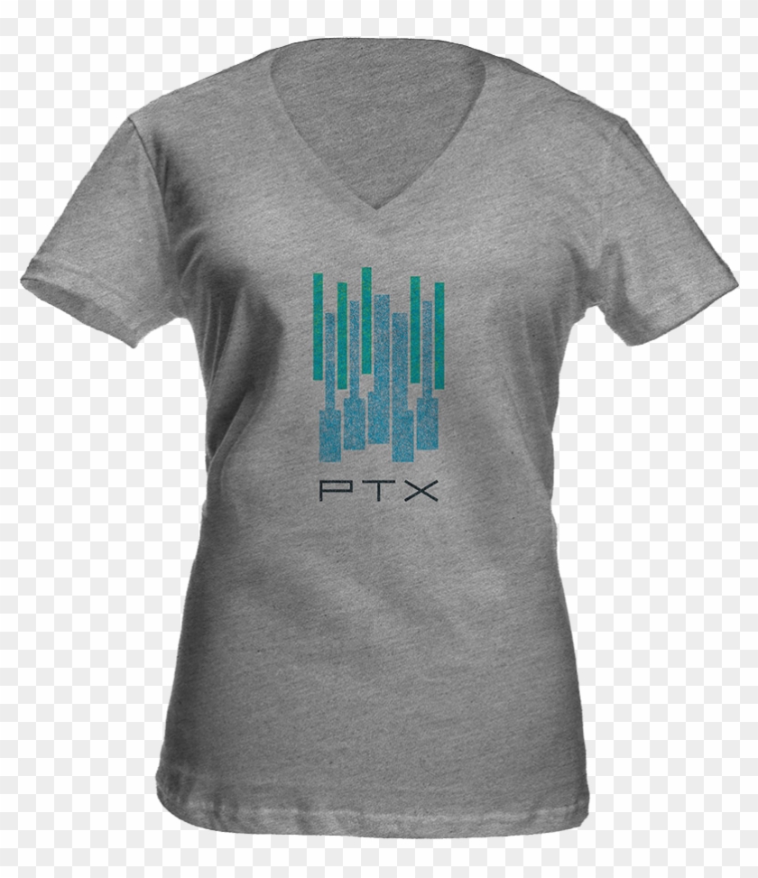 Piano Keys Junior V-neck - Active Shirt Clipart #1561487