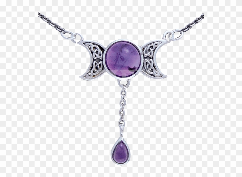 Transparent Moon Necklace Clipart
