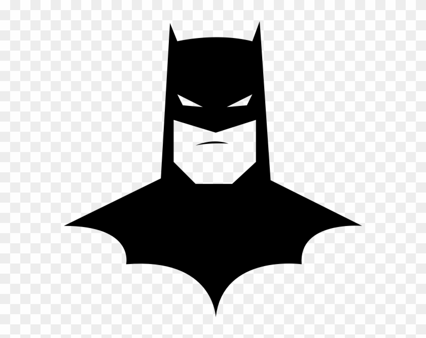 Batman Face Clipart - Batman Vector Face - Png Download