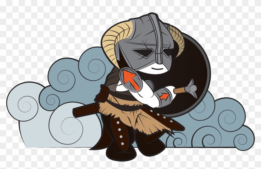 Dovakiin Snoo - Cartoon Clipart #1561790