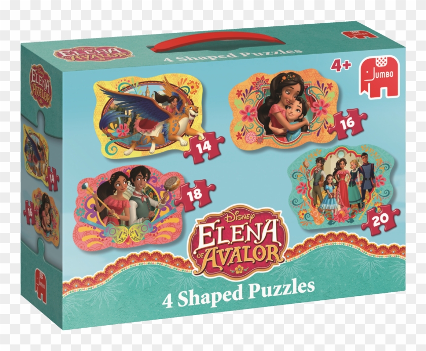 Elena 4in1 Shaped Puzzle - Jigsaw Puzzle Clipart